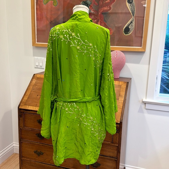 Sun Child Silk Jacket with Belt - Picture 6 of 8